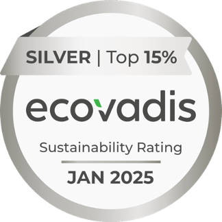 ecovadis top 15% Jan 2025